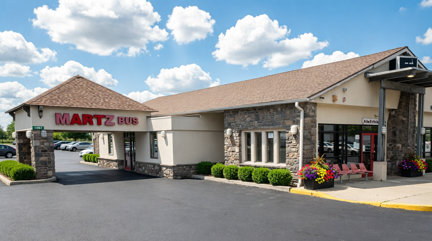 Stroudsburg Delaware Water Gap DWG Martz Bus location for commuters, charters and travel 