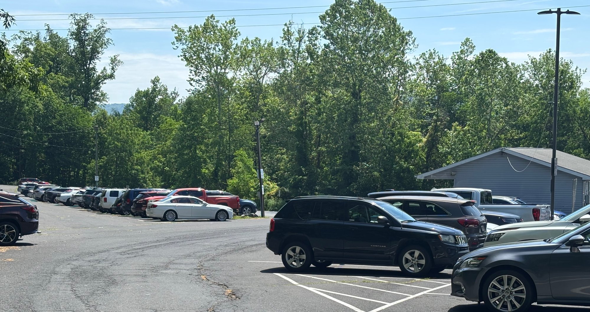 E Stroudsburg Park and Ride lot