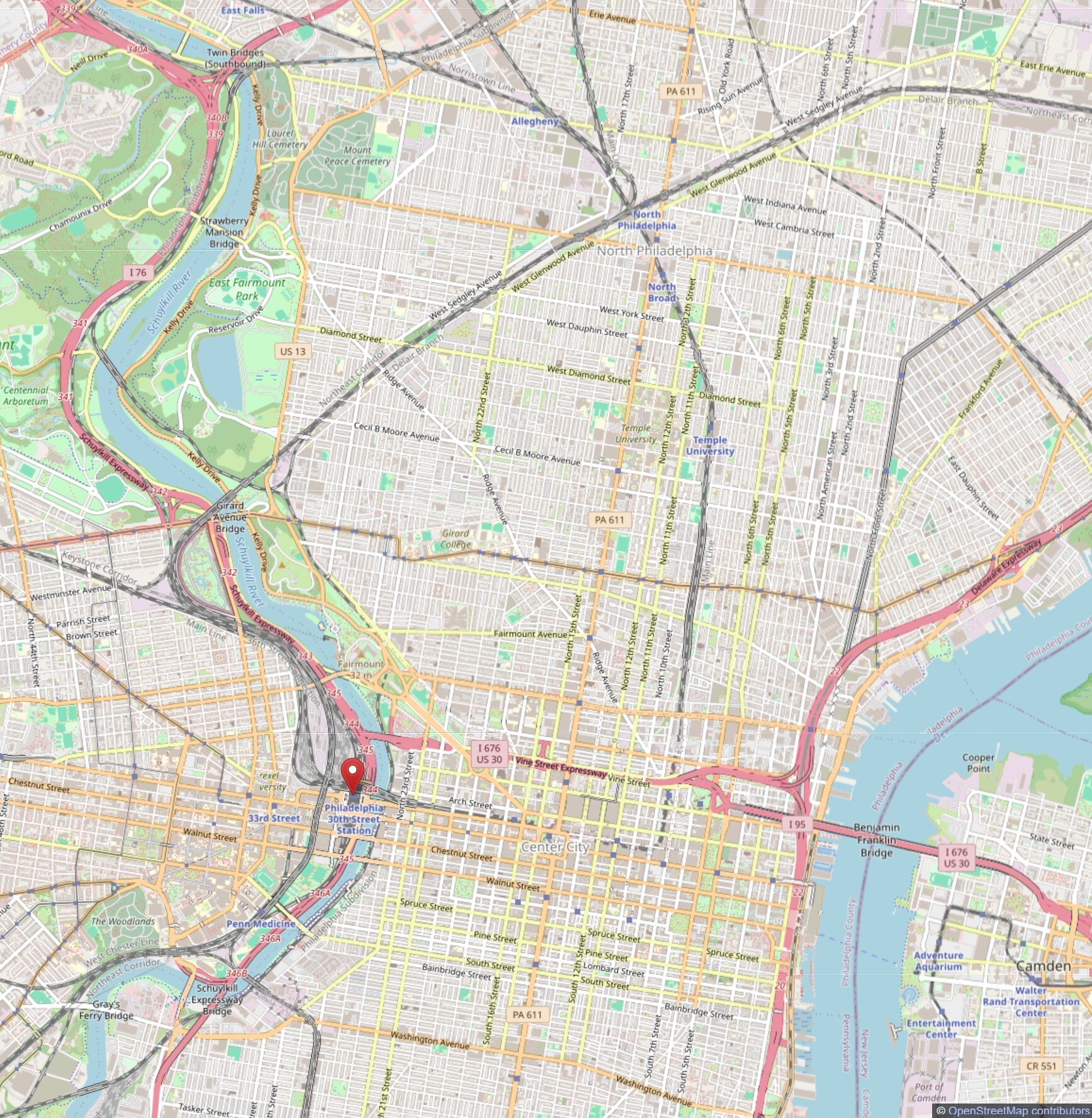 Philly Map