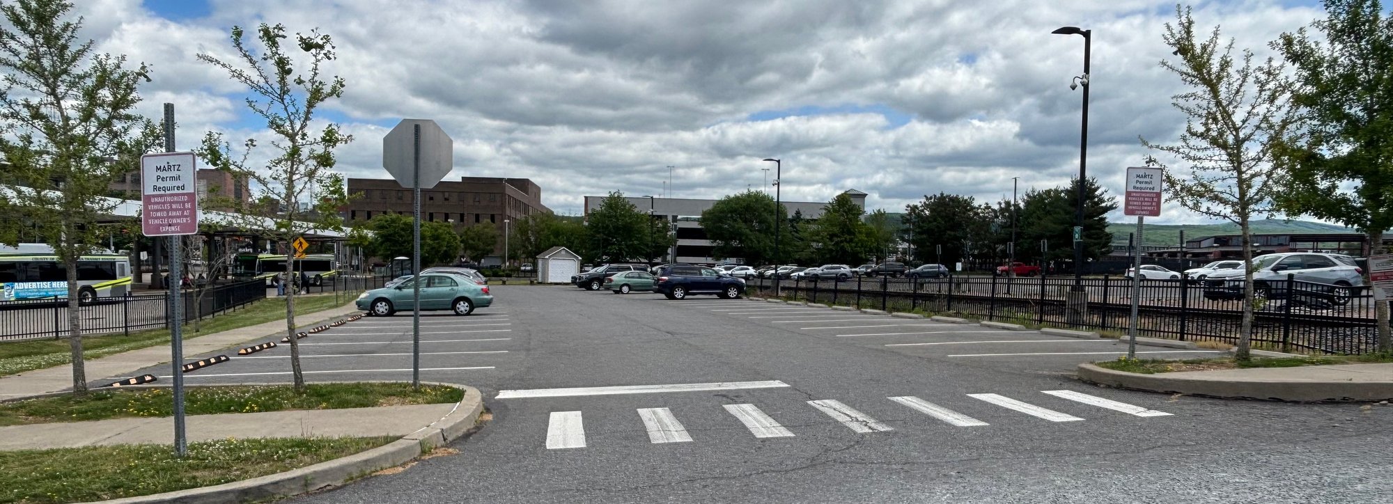 Parking for Scranton to NYC bus