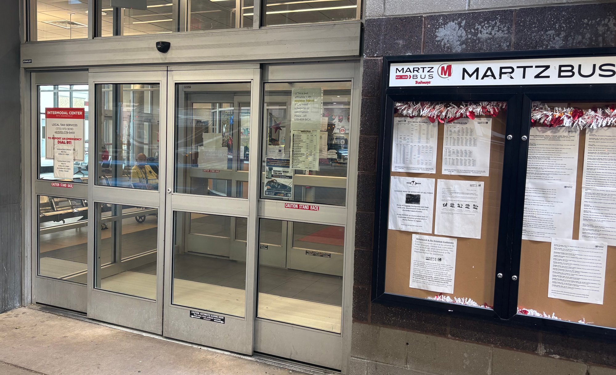 Wilkes-Barre PA Location entrance