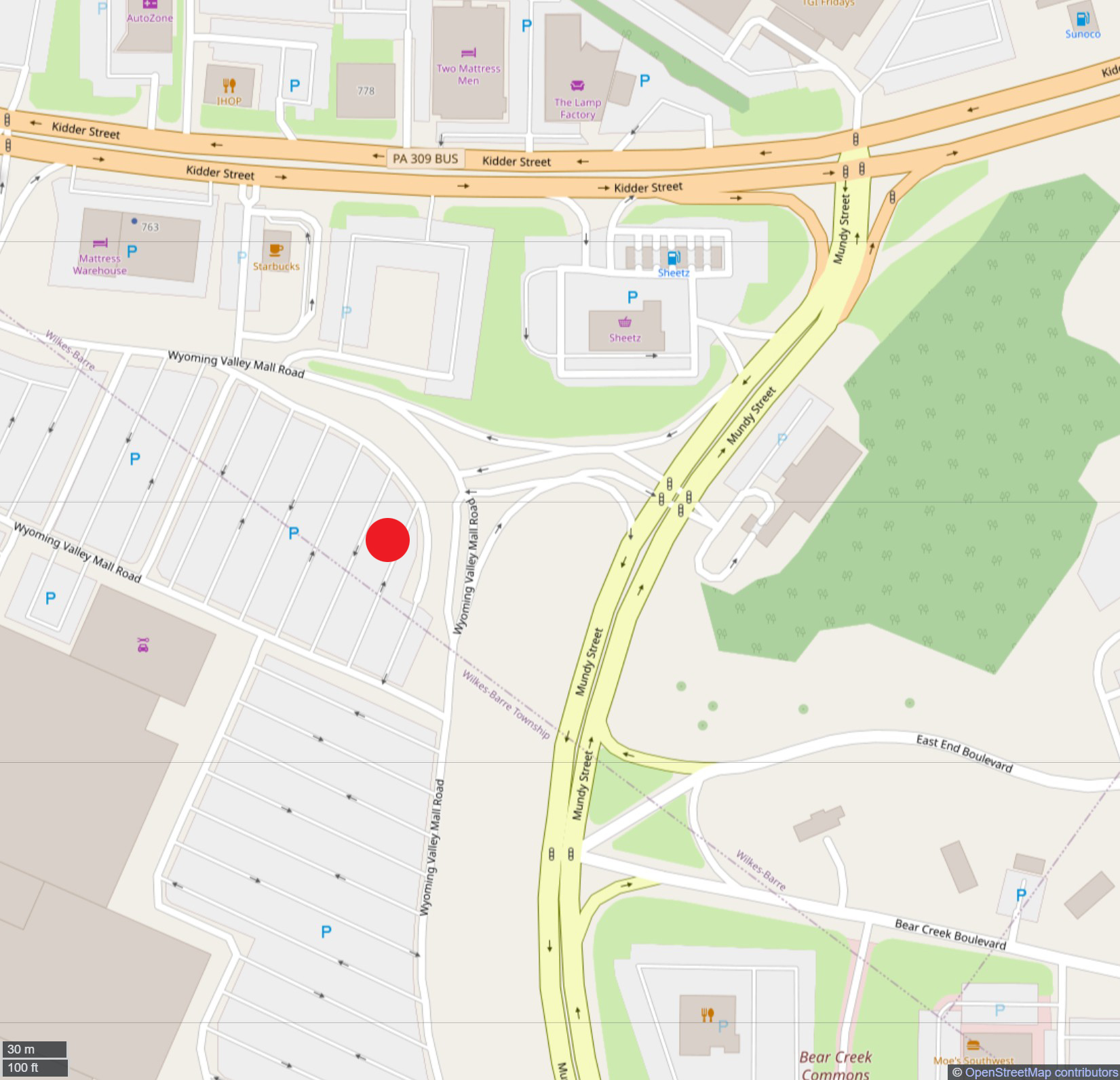 Wyoming Valley Mall Map-1